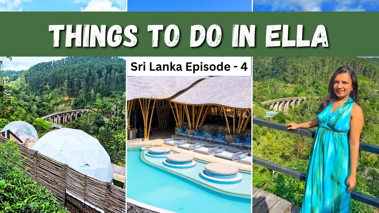 Sri Lanka Ep. 4 | Scenic Train Ride | Amazing Things To Do In Ella Sri Lanka