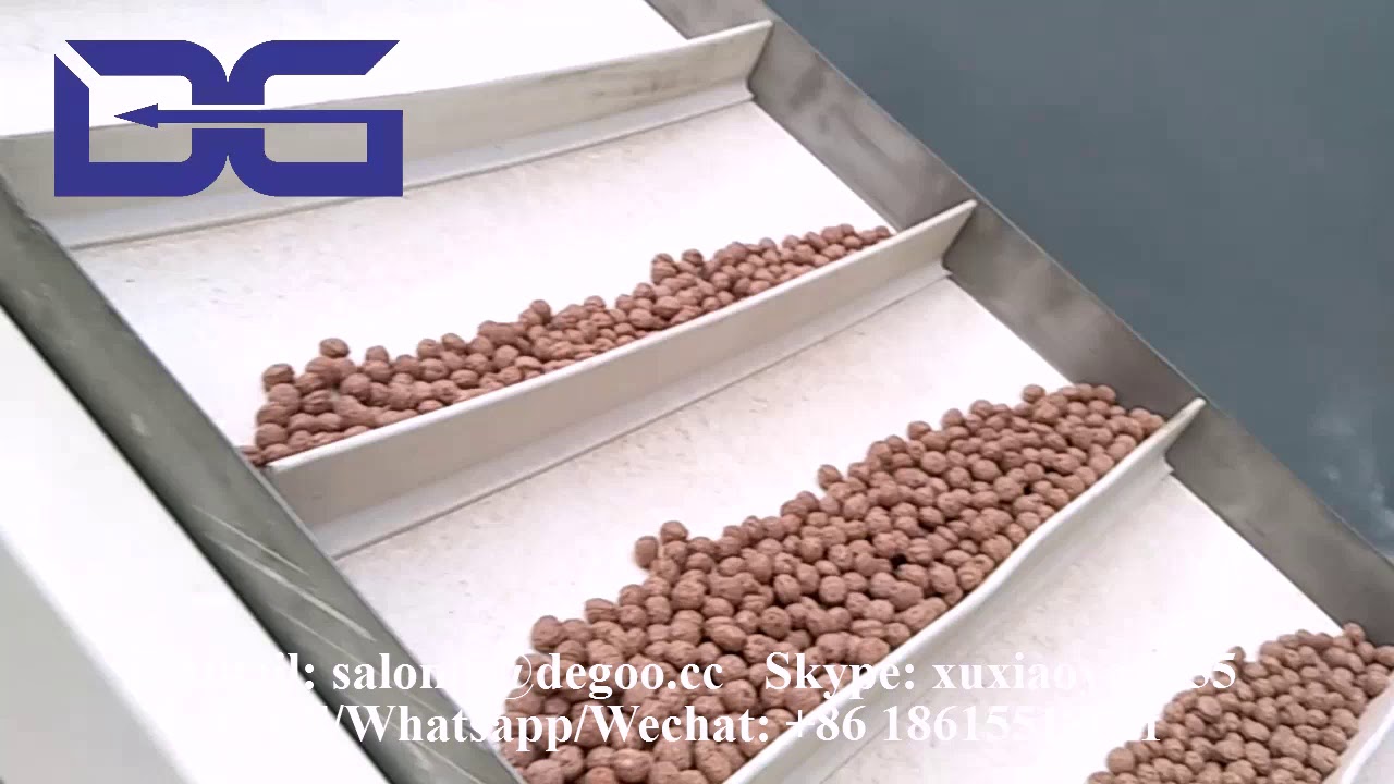 Reese's Puffs Chocolate Cereals Choco Kulki Coco Balls Kids Cereal Extruder Make Machinery