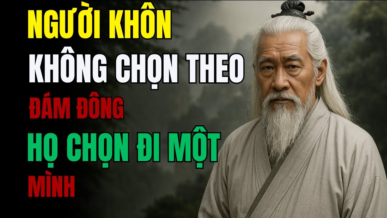 CỔ NHÂN DẠY : Đừng Chạy Theo Số Đông Nếu Bạn Không Muốn Lạc Cả Cuộc Đời