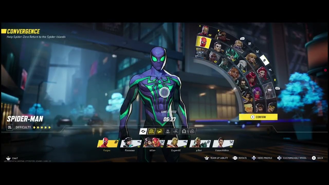 Marvel Rivals Chasm Spiderman gameplay