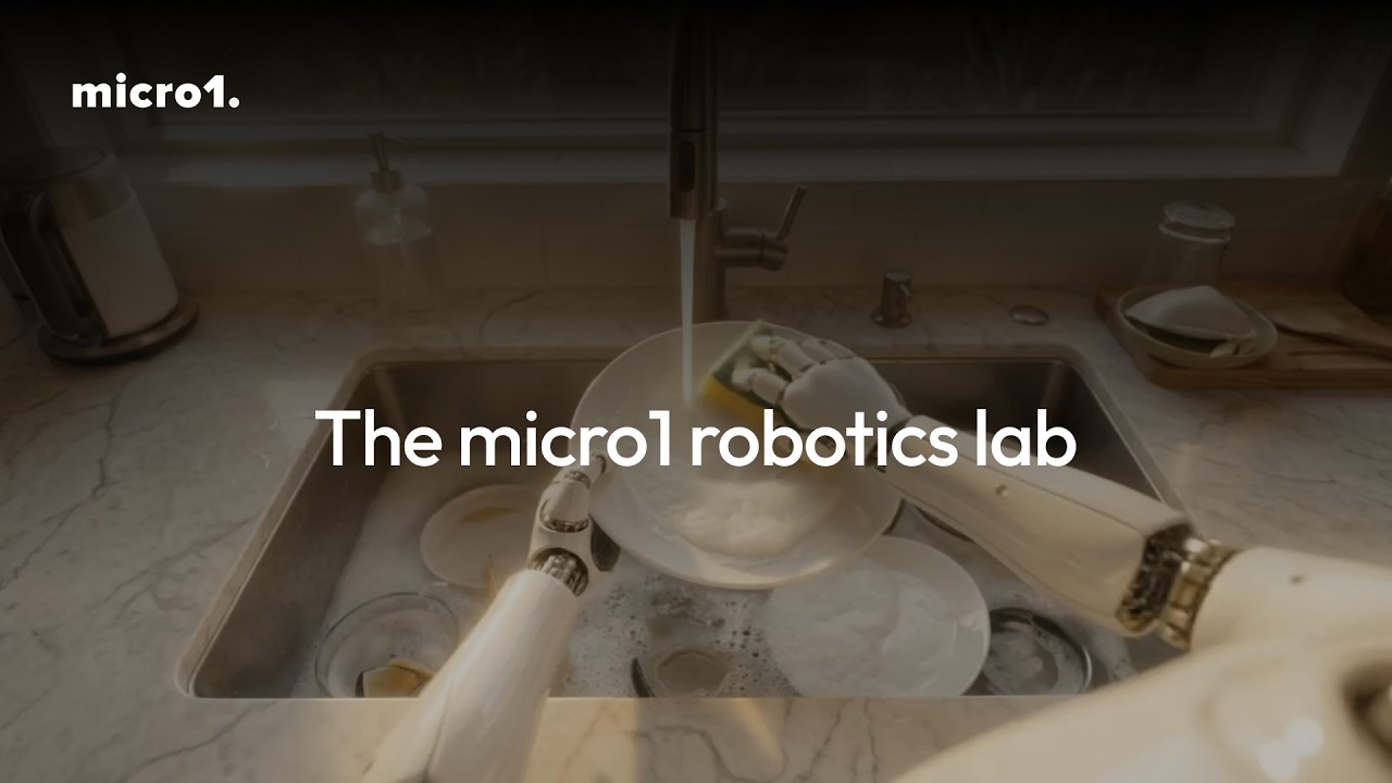 Robots will also learn from humans, micro1 robotics