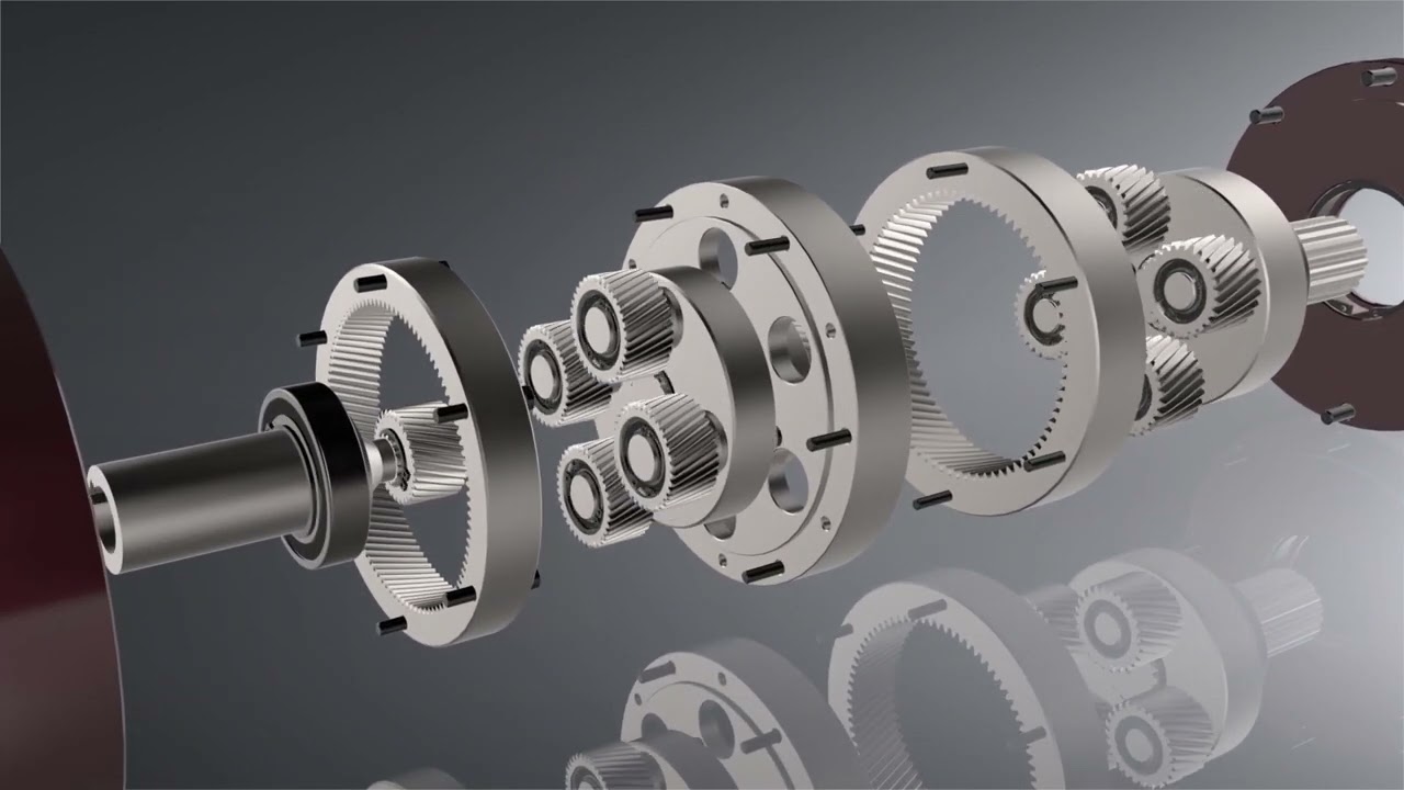 Planetary Gearbox Animation