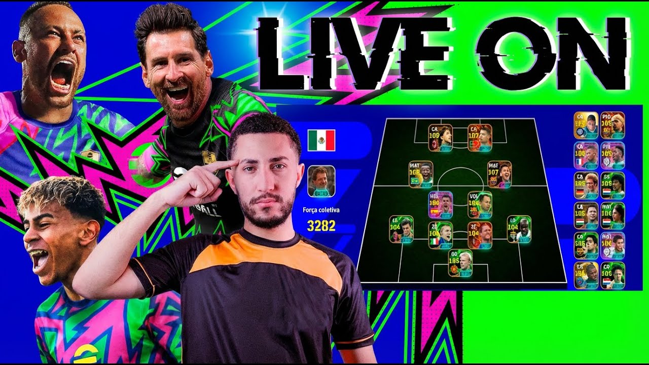 🛑 LIVE ON - DIVISÃO, AVALIAÇÃO DE TIMES E RESENHA | EFOOTBALL MOBILE 26 🛑