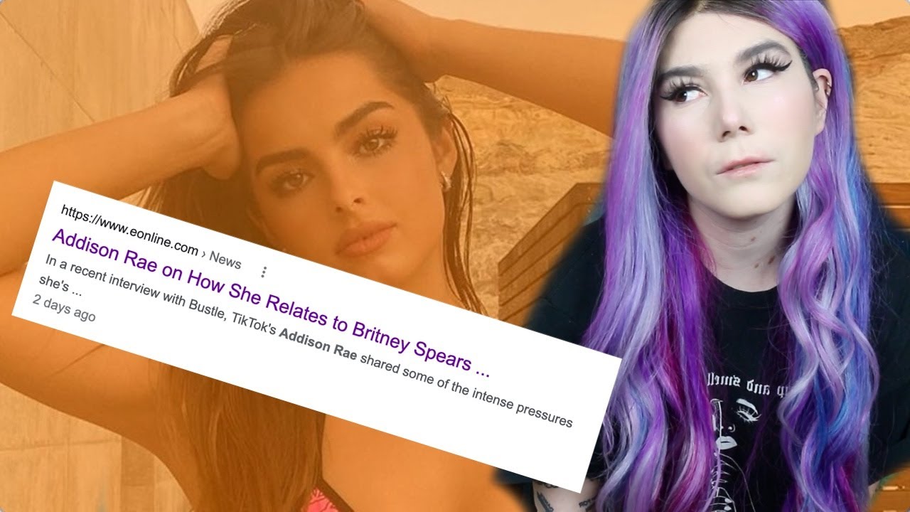 Addison Rae compared to THE Britney Spears?