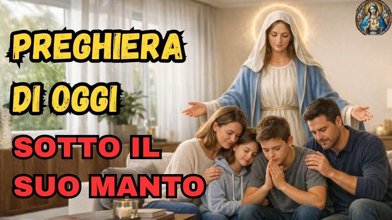 SOTTO IL MANTO DELLA MADONNA, PREGA PER CERCARE RIFUGIO, GUARIGIONE E LA GRAZIA CHE DESIDERI