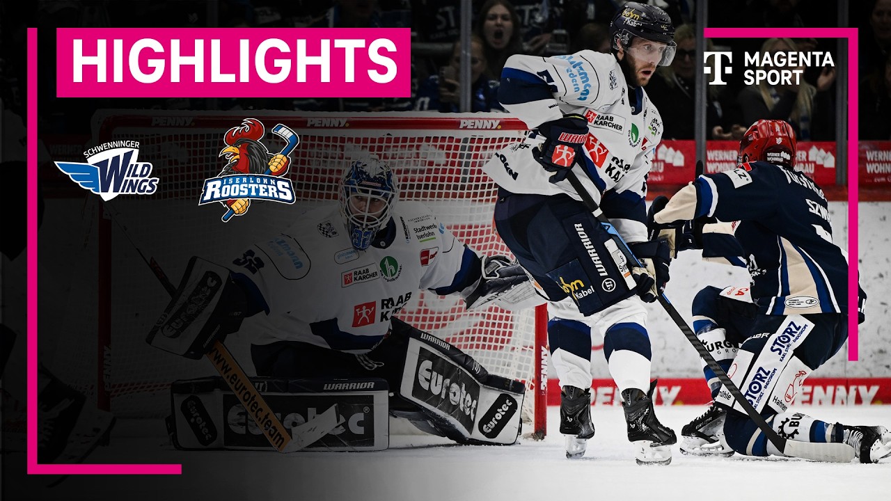 Schwenninger Wild Wings - Iserlohn Roosters | PENNY DEL | MAGENTA SPORT