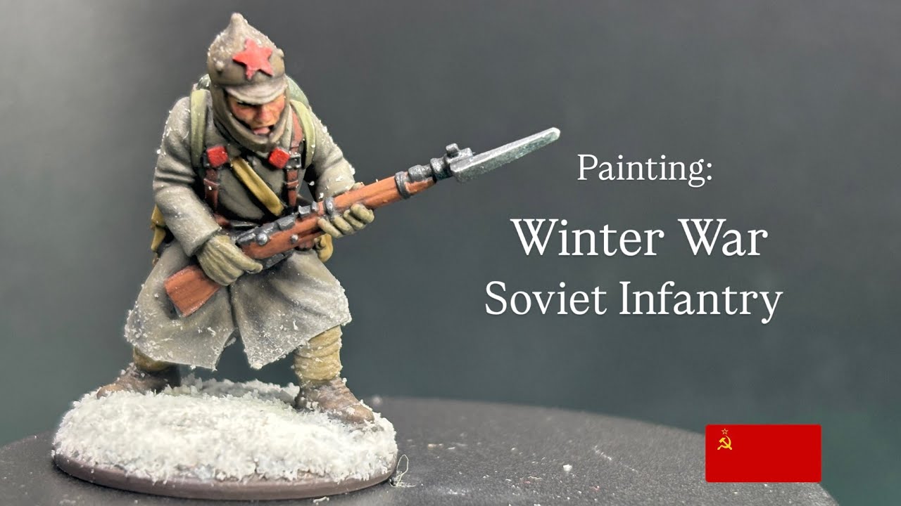 Painting: Winter War - Soviet Infantry