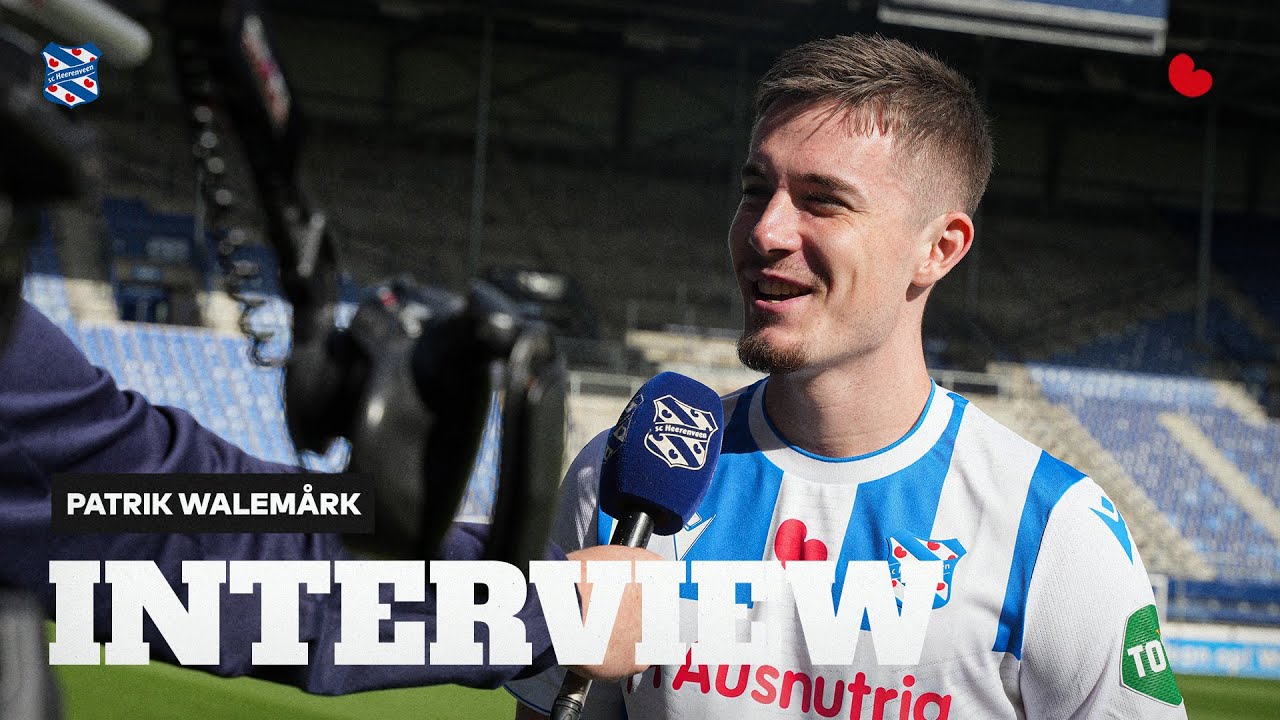💙🤍 sc Heerenveen huurt Patrik Wålemark | 