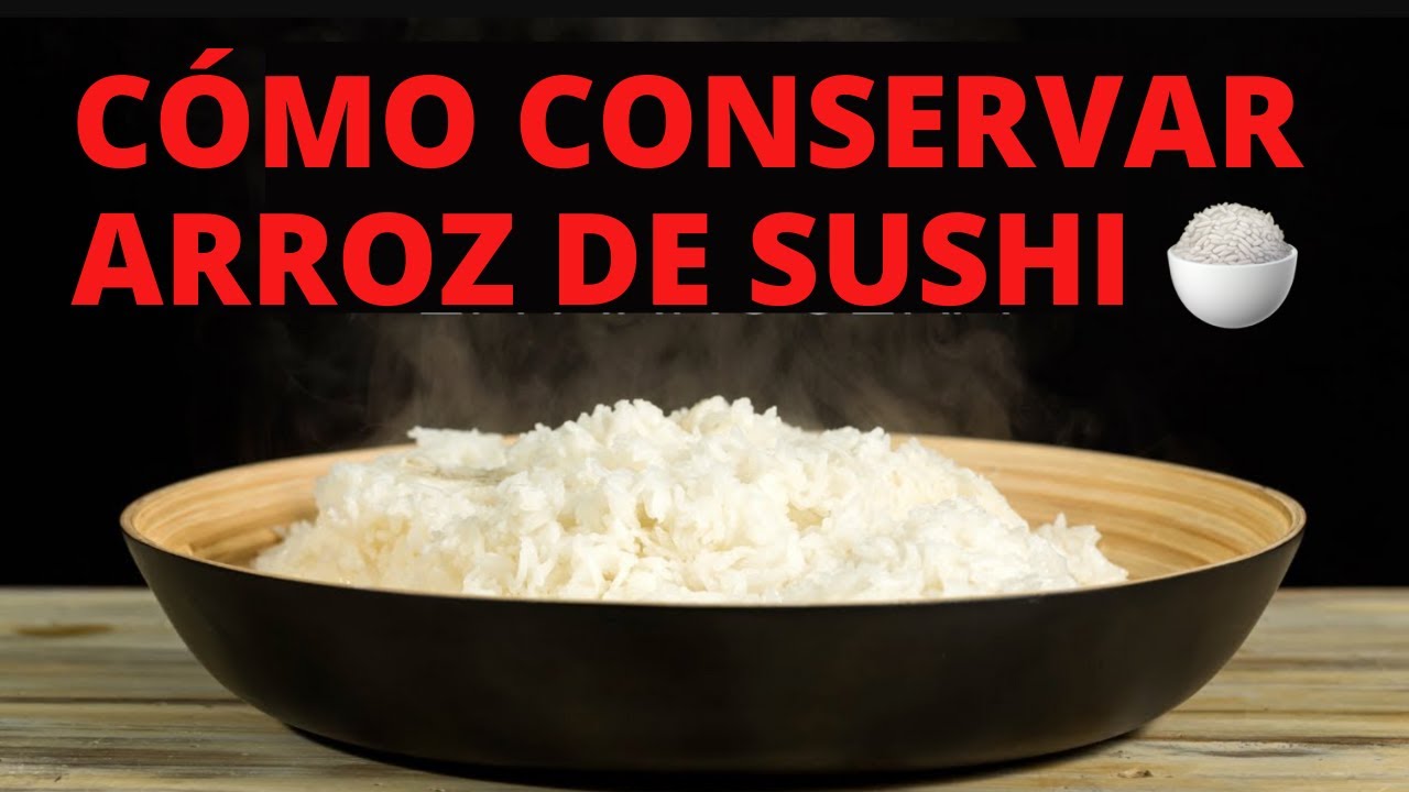 🔴​ Cómo CONSERVAR el ARROZ para SUSHI 🔴​ #sushi