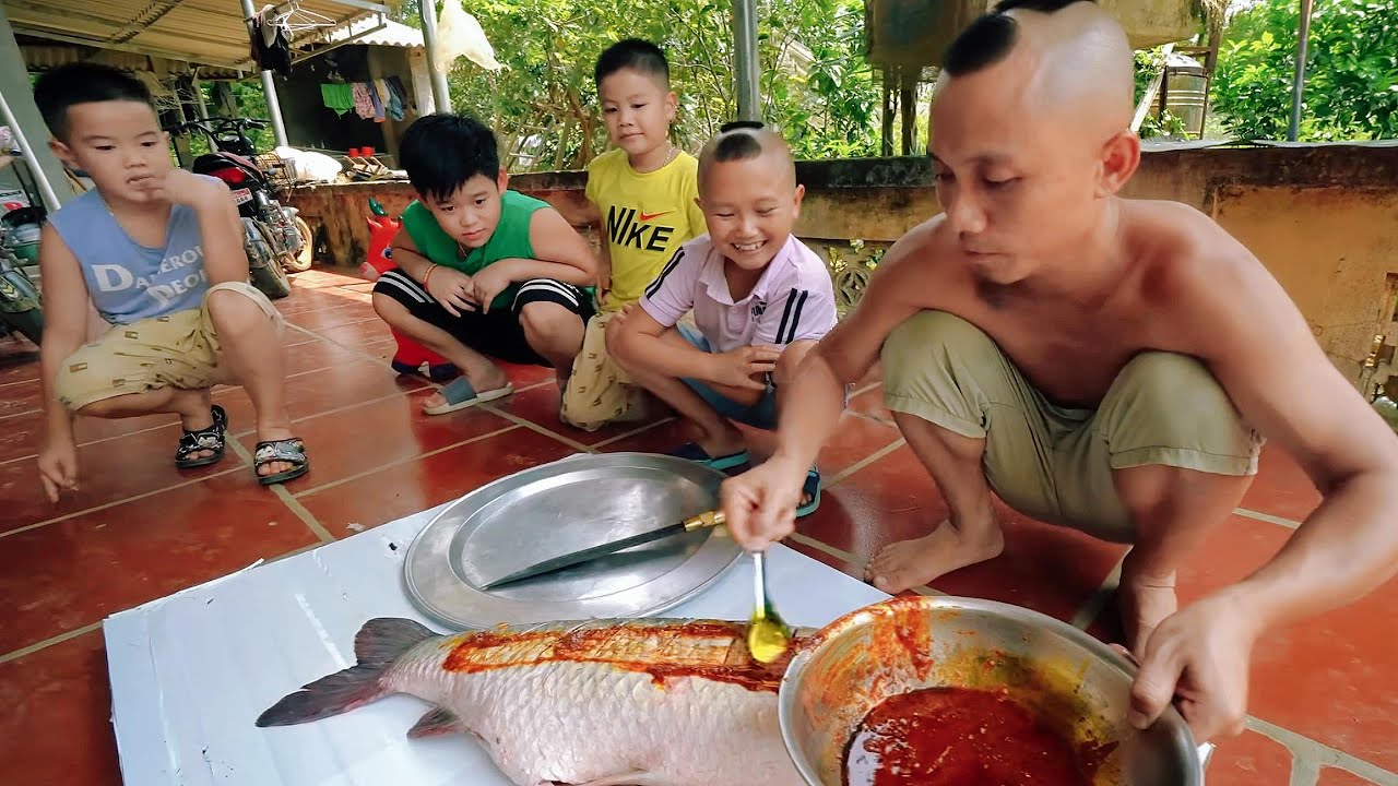 MỘT NGÀY CÙNG TEAM TAM MAO TV NƯỚNG CÁ, TRÒ CHUYỆN VÀ ĂN UỐNG VUI HẾT NẤC | SAPA TV KID