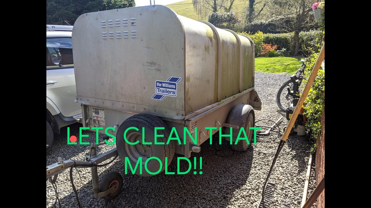 Cleaning up and servicing the farm/work trailer - iforwilliams p7e