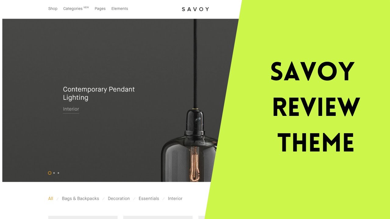 🥇 SAVOY THEME REVIEW | WORDPRESS THEME