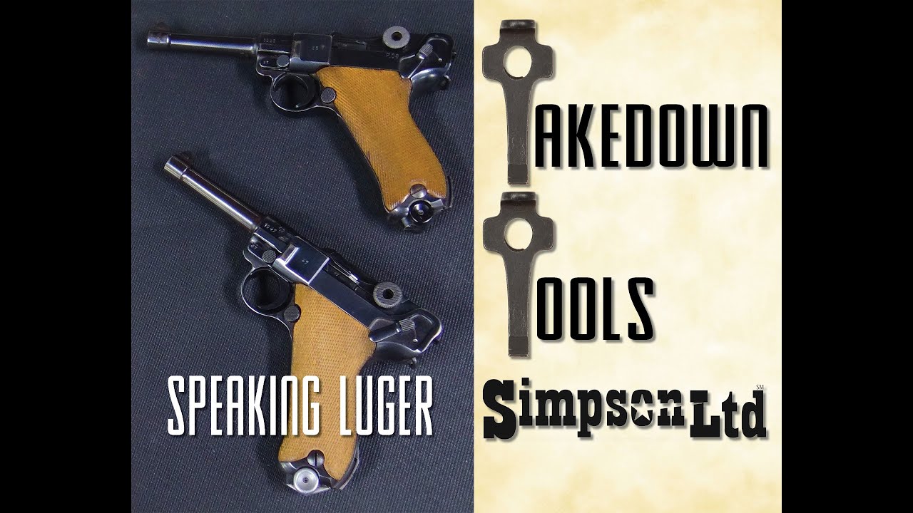 Luger Takedown Tools