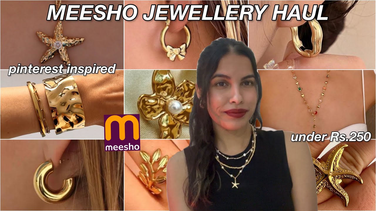 MEESHO PINTEREST JEWELLERY HAUL🌺✨ *AFFORDABLE*