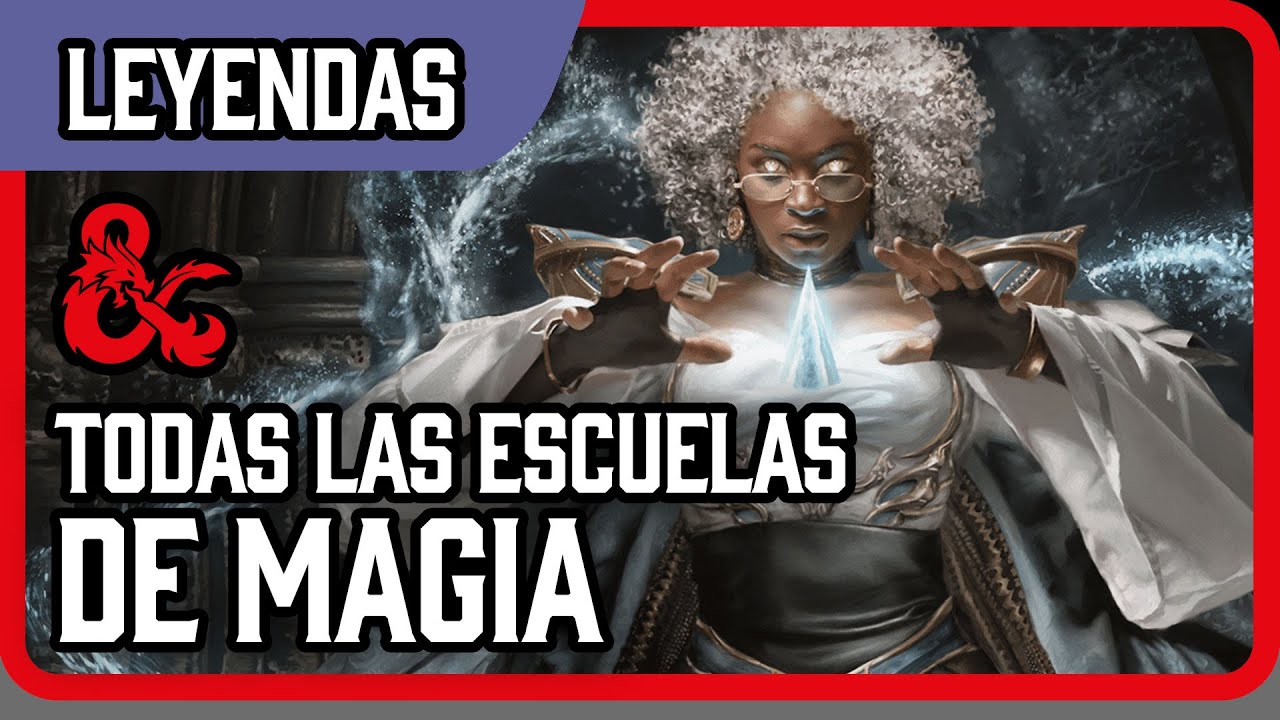 La VERDAD sobre las escuelas de magia en Dungeons & Dragons