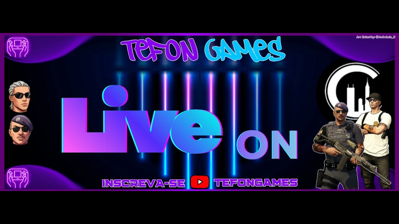 FORÇA TÁTICA DA CAPITAL CITY  GTA RP ( AO VIVO )