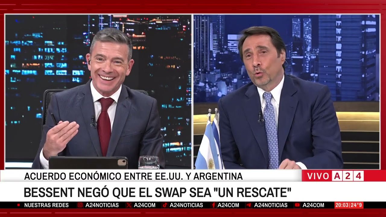 🔴 BESSENT HABLÓ SOBRE EL ACUERDO CON EE.UU: EL PASE DE FEINMANN Y ROSSI