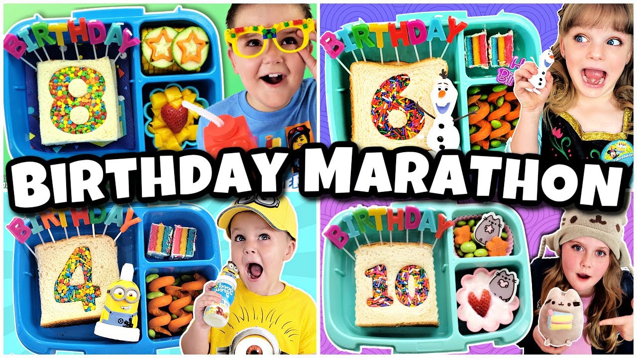 BIRTHDAY Lunch MARATHON | BUNCHES OF LUNCHES