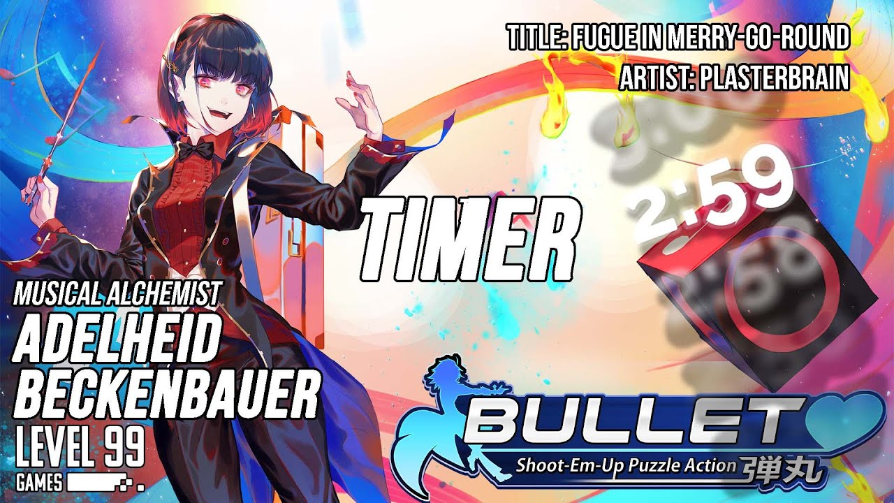 Bullet♥ | 3 MINUTE TIMER | Fugue in Merry-Go-Round (Adelheid Theme)