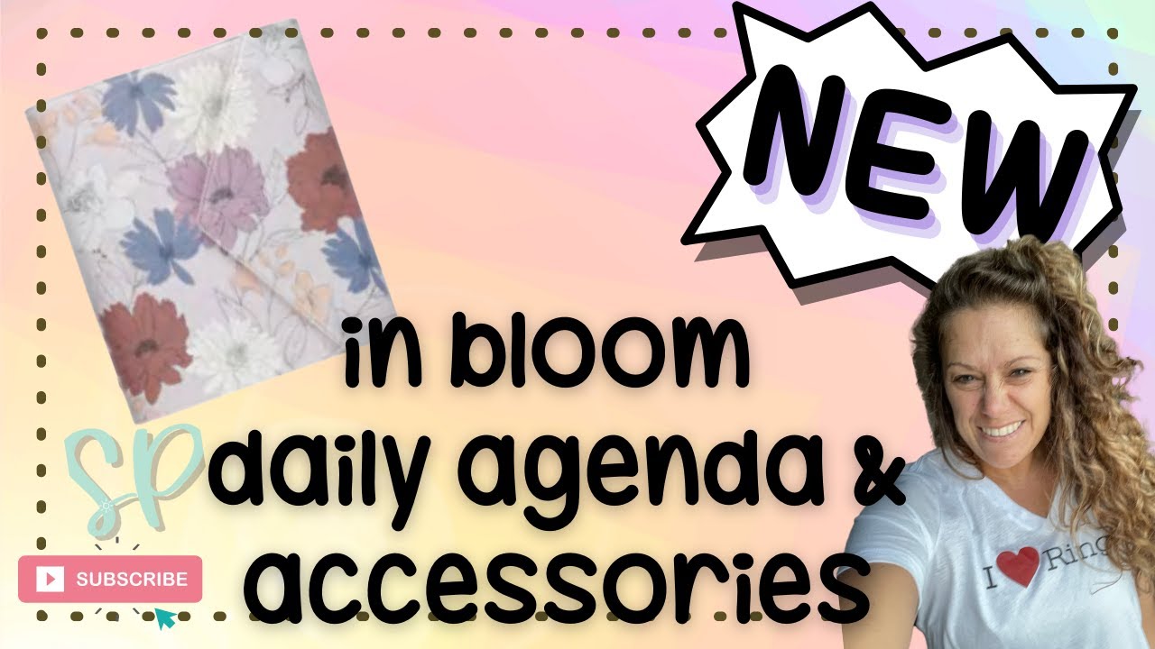 *NEW* IN BLOOM Daily A5 Agenda Erin Condren Launch | Planner Launch | SarPlans