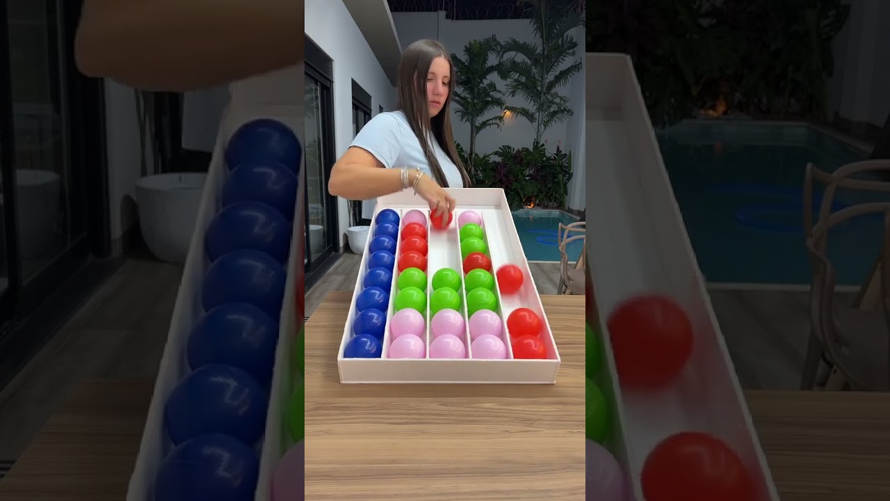 Ball game hit the colors #desafio #jogos #brincadeira #viralvideo