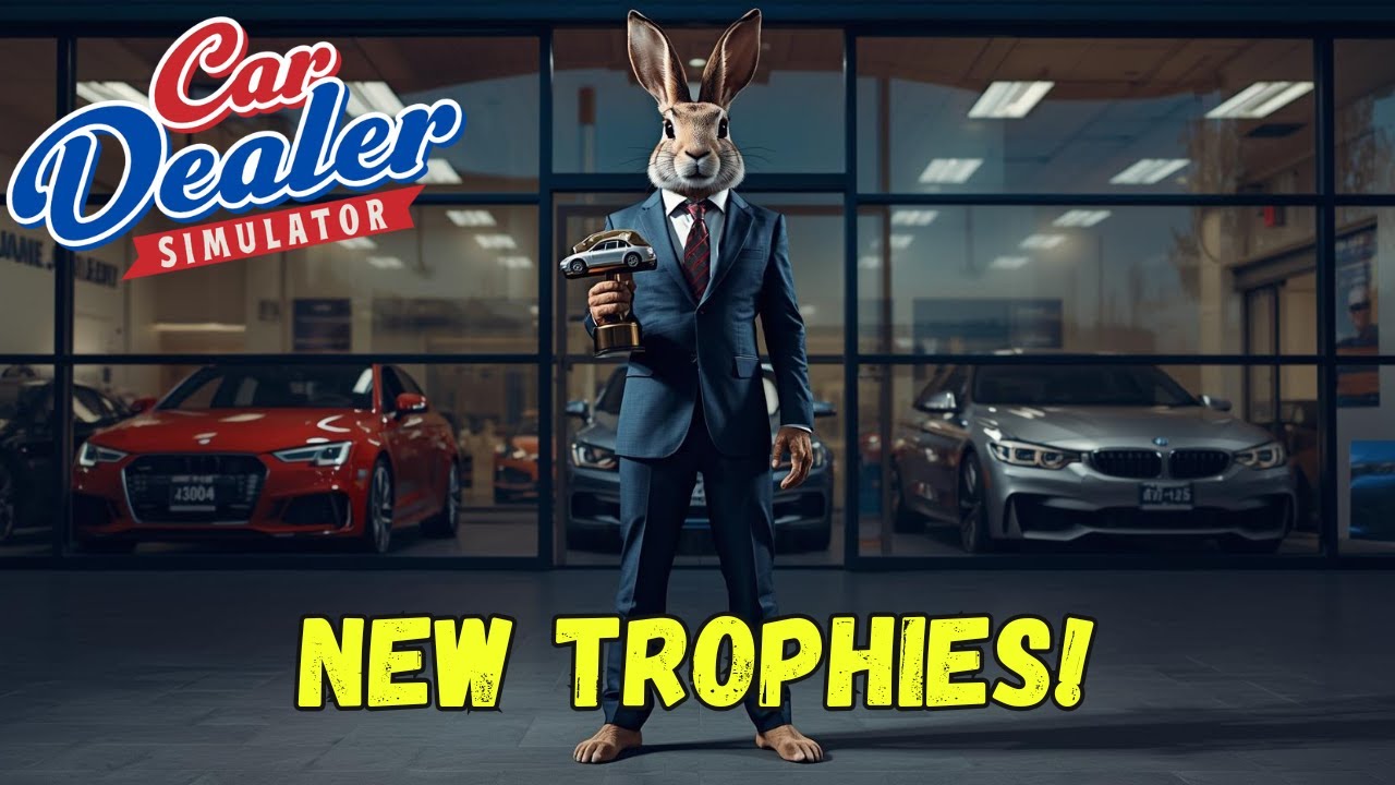 NEW TROPHIES & CAR CRUSHER! | Car Dealer Simulator Collectibles Update