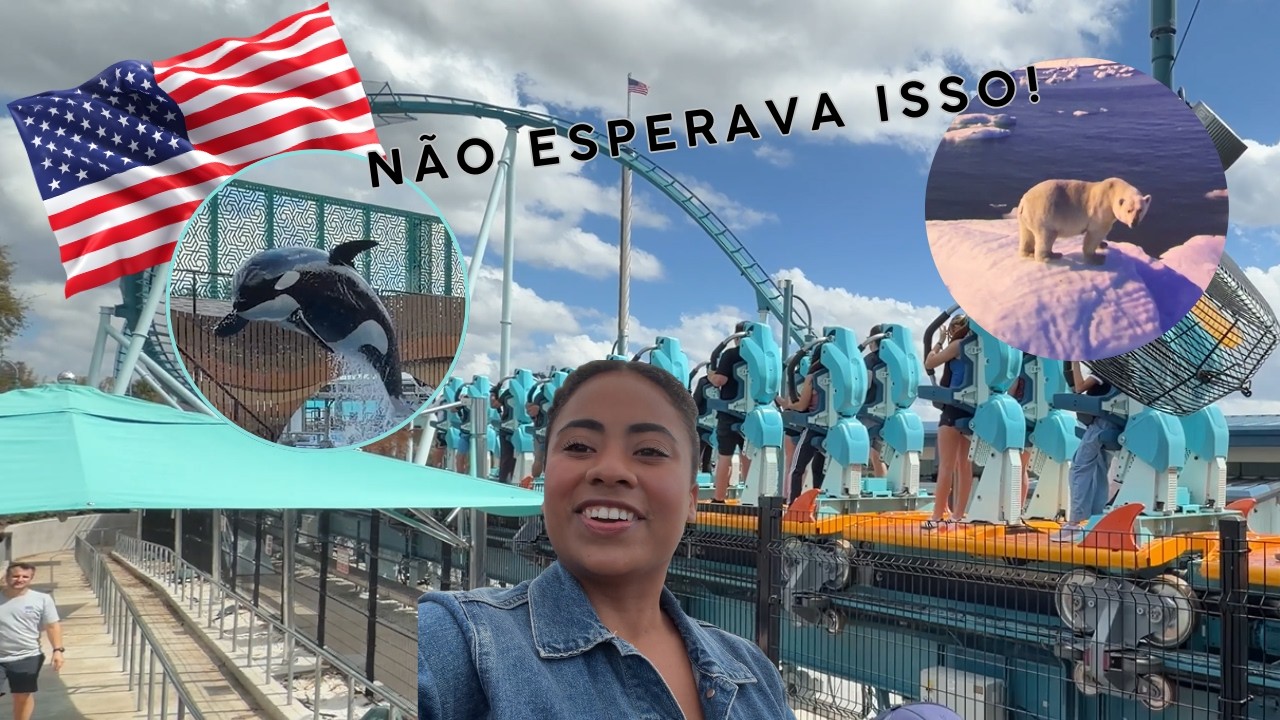 VALE A PENA IR NO SEAWORLD ORLANDO? Mostramos Tudo!