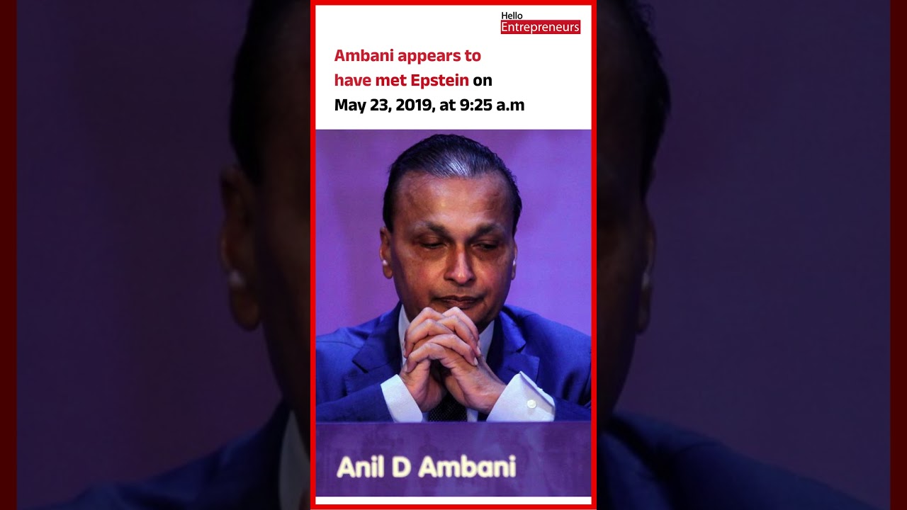 What Do the Documents Say? Alleged Epstein Ties Pull Anil Ambani Into Spotlight