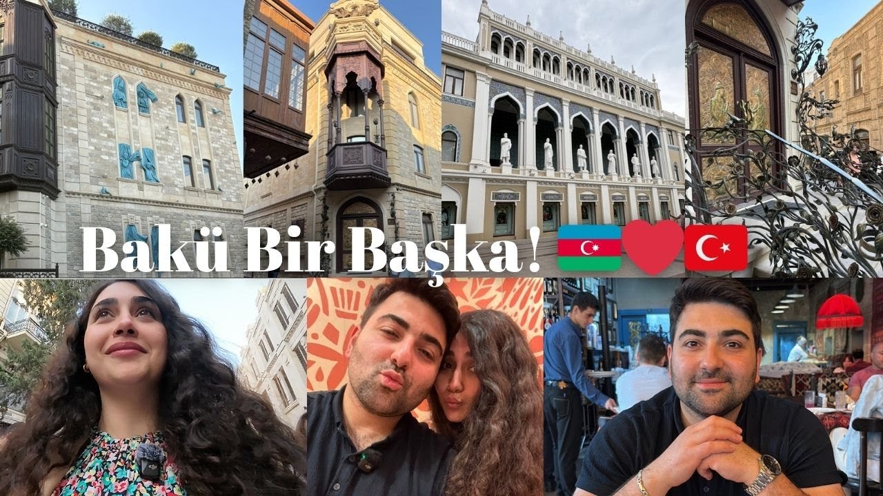 Bizi Bu Lezzet Şaşırttı! | Bakü'de Yürüdük🚶‍♂️‍➡️🚶🏼‍♀️‍➡️, Yedik😋, Güldük 😄
