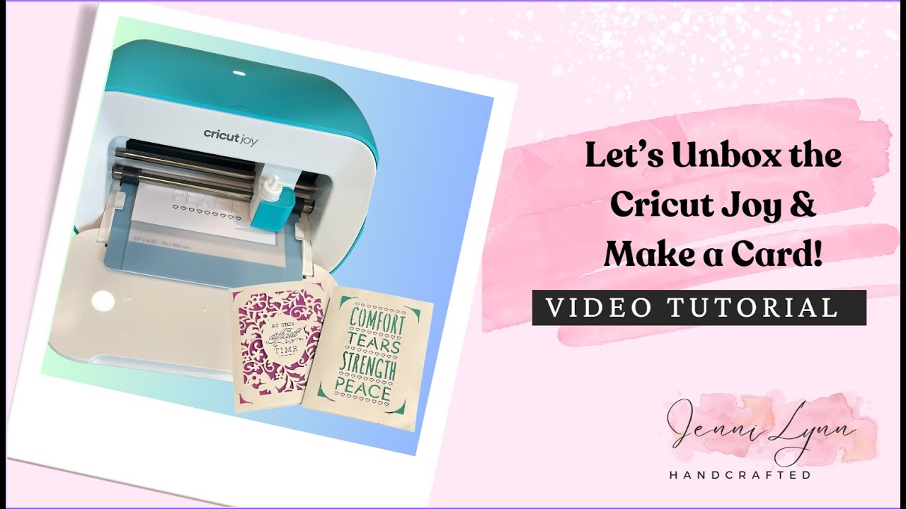 Cricut Joy Unboxing & First Card Craft: Your Ultimate Guide to Getting Started!