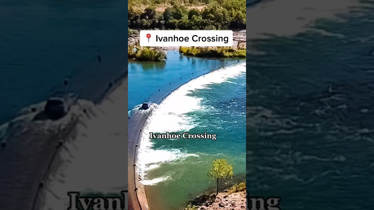 Ivanhoe Crossing, Western Australia. Iconic river crossing located in Kununurra #vanlife #australia