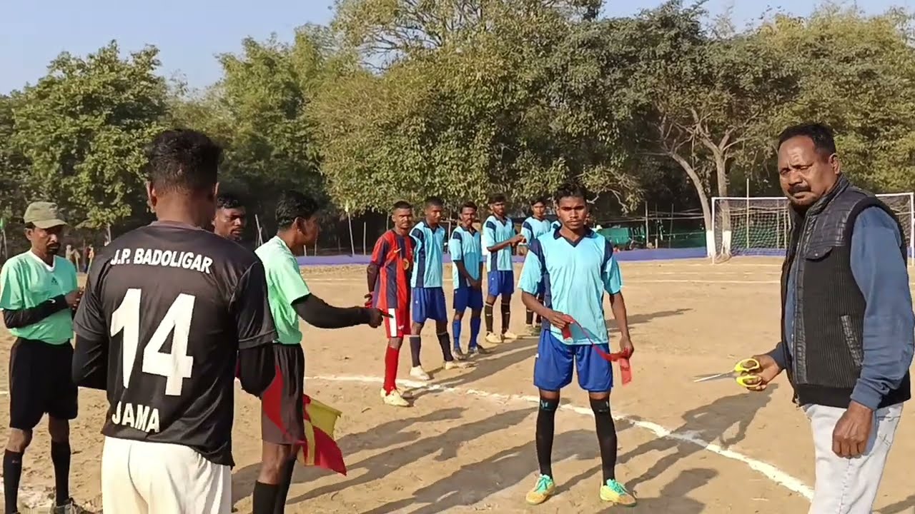 Opening Football Match At Shivnagar On The Occasion Of(Maha Shivaratri Mela 2026)ByOur SeniorMembers