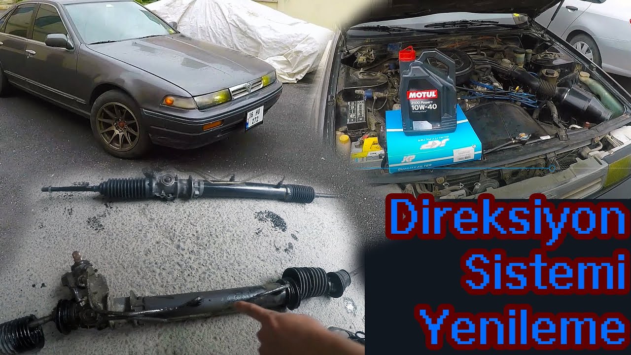 Direksiyon Kutusu Değişimi + Periyodik Bakım | Nissan Laurel Altima A31