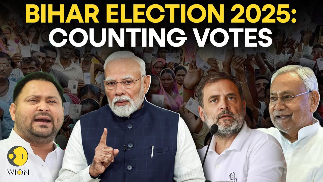 Bihar Election Results 2025 LIVE: Bihar Polls Vote Counting | Battle For The Next CM Intensifies