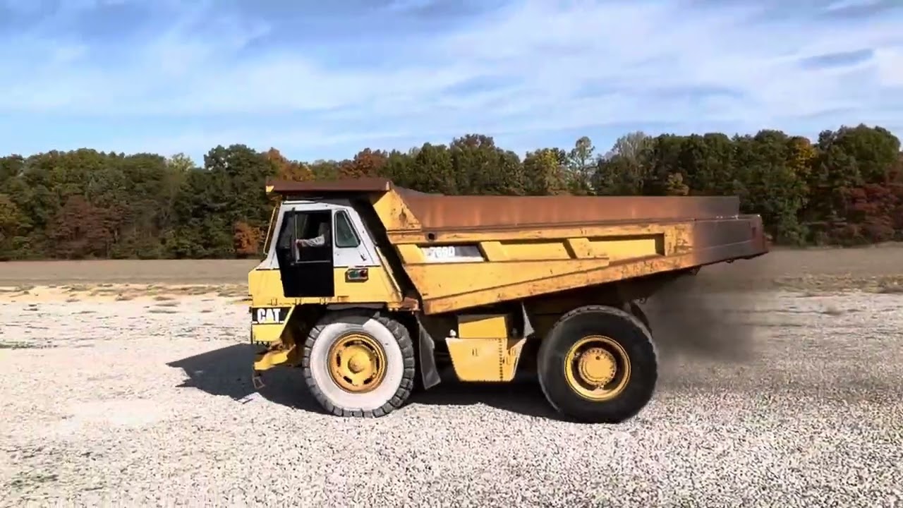 Good running CAT 769D on the lot