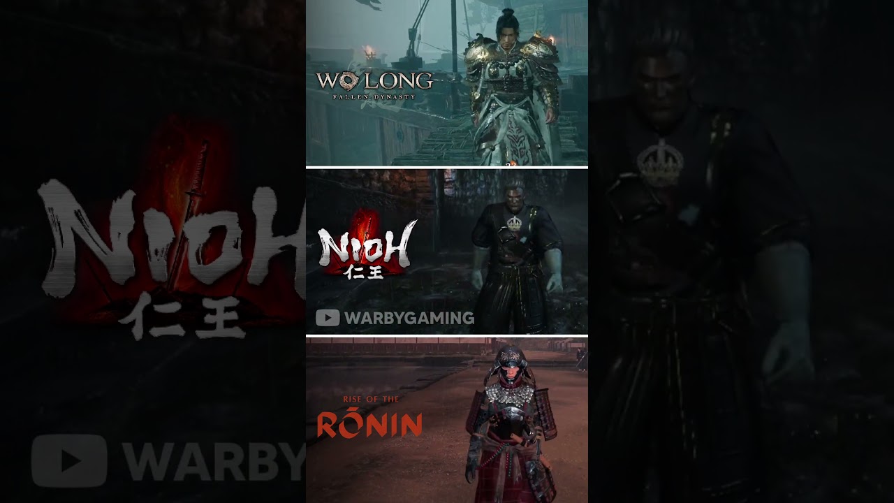Wo Long vs Nioh vs Rise of the Ronin | Rain Physics