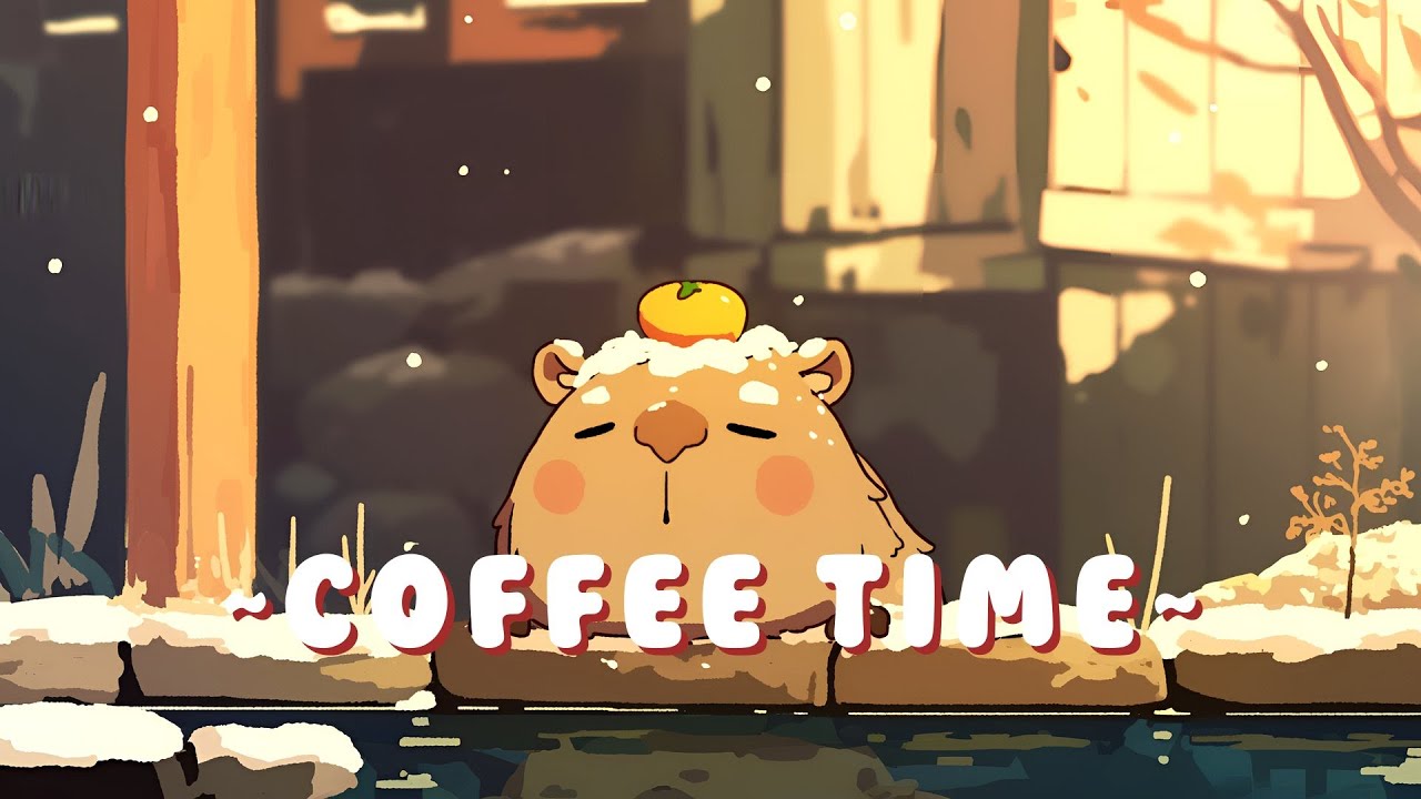 Capybara Chill Radio - Relaxing Jazz Hop Collection ~ Chill Session ~ 🎵 💫