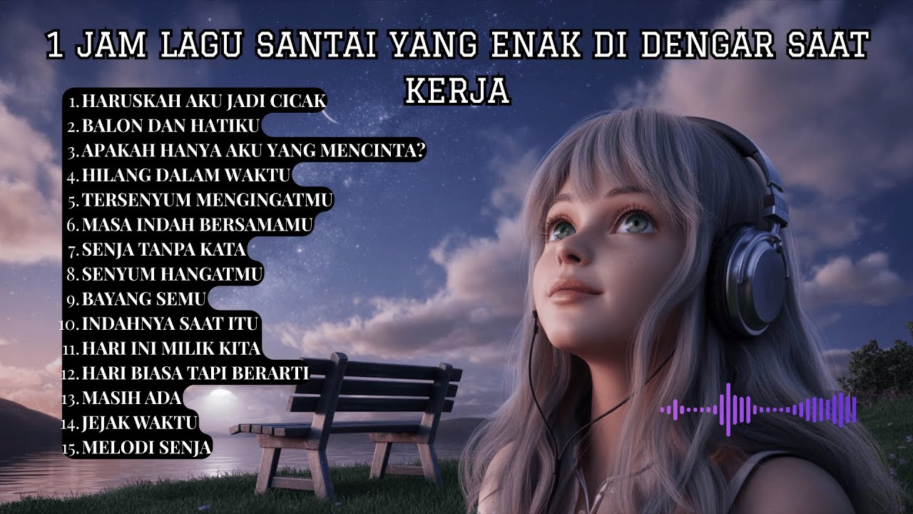 1 Jam Lagu Santai Lo-Fi Melankolis | Tentang Cinta & Perpisahan