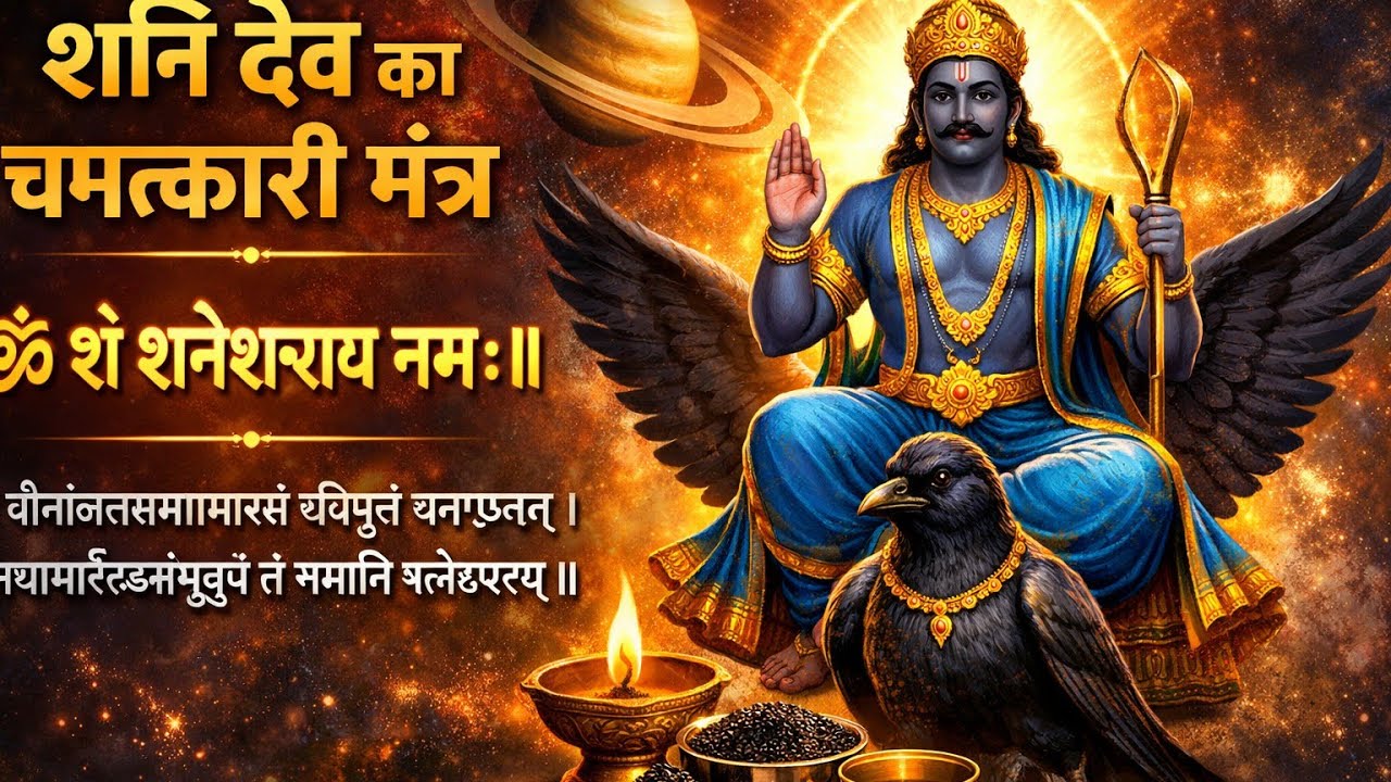 Shani Dev Mantra 108 Times | Saturday Special”