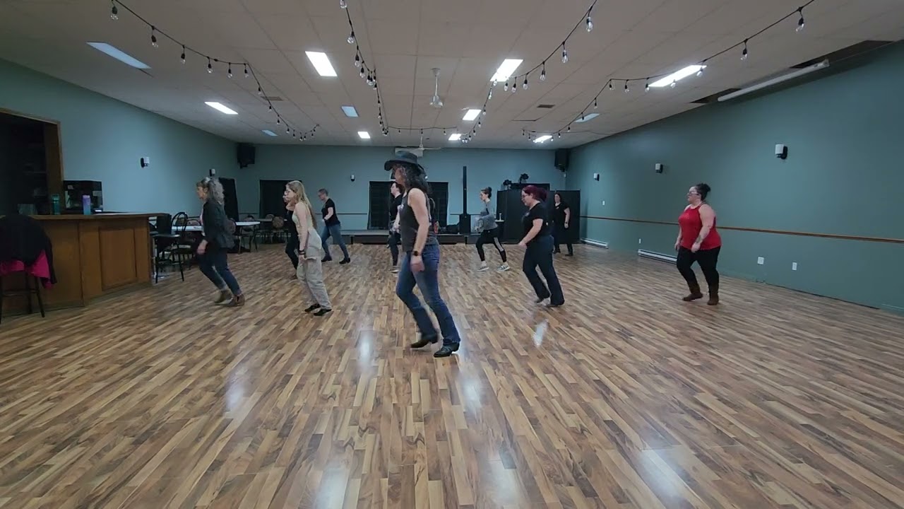 When you're drunk line dance