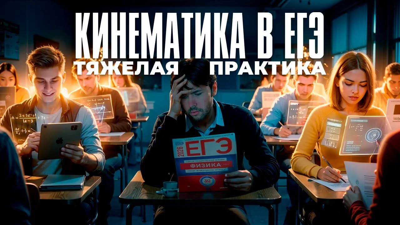 Вся Кинематика в ЕГЭ. Тяжелая Практика