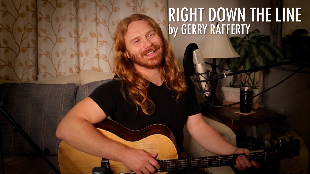 "Right Down the Line" by Gerry Rafferty - Adam Pearce (Acoustic Cover)