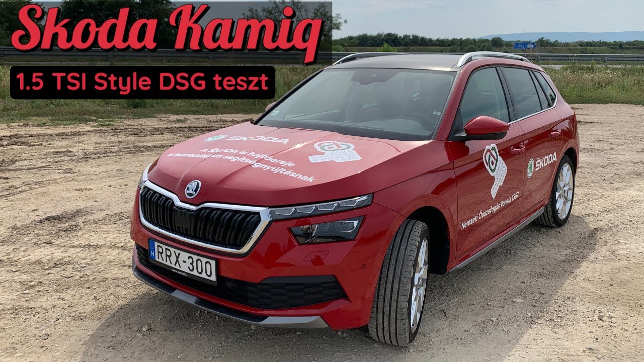 Skoda Kamiq 1.5 TSI DSG teszt | Véget vet az unalomnak?