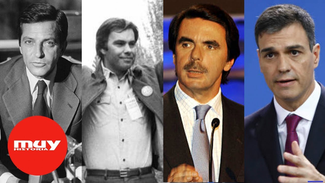 Los presidentes de la democracia española