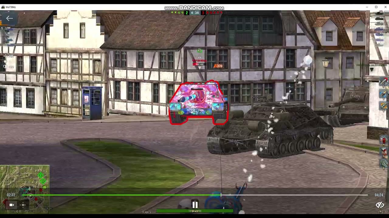 8.8 cm Pak 43 Jagdtiger. WOT Blitz. Master. Рейтинговый бой.