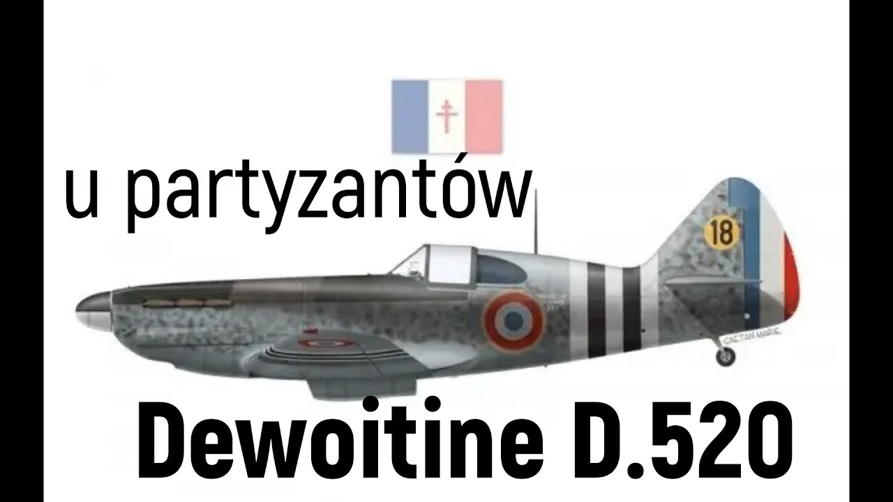 Dewoitine D.520 u partyzant&oacute;w