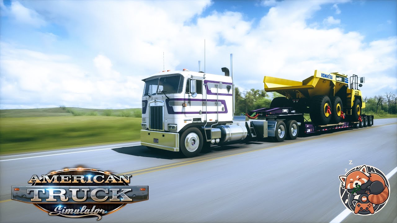 ATS🚛 | Vintage Trucking Vibes | PNG | Hot Springs → Lacy Lakeview