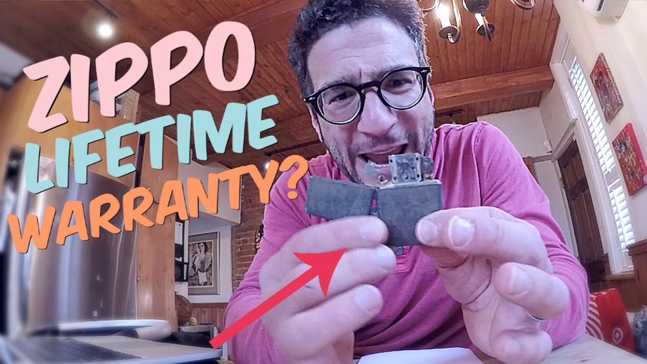 ZIPPO LIGHTER BURIED FOR 10+ YEARS. STILL UNDER WARRANTY?