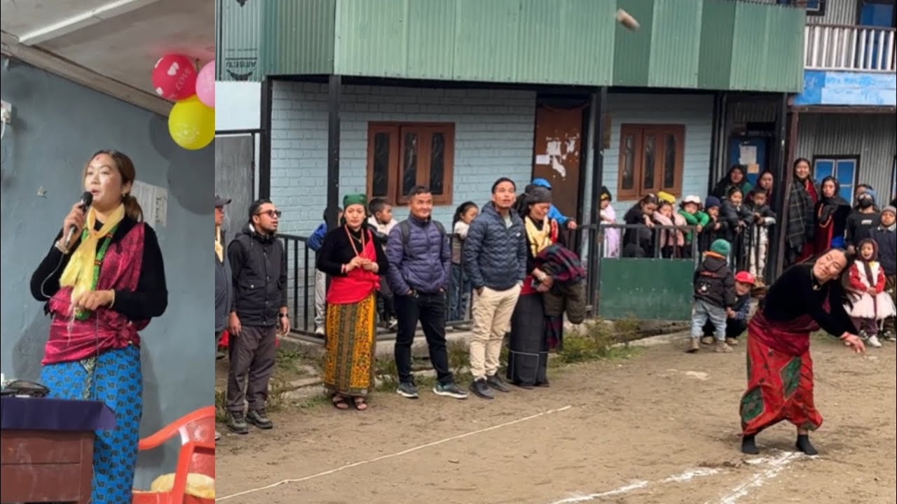 बारपाकमा नारी दिवस यसरी मनाईयो महिलाहरु छेलो प्रतियोगितामा भाग लिंदै Ramailo barpak