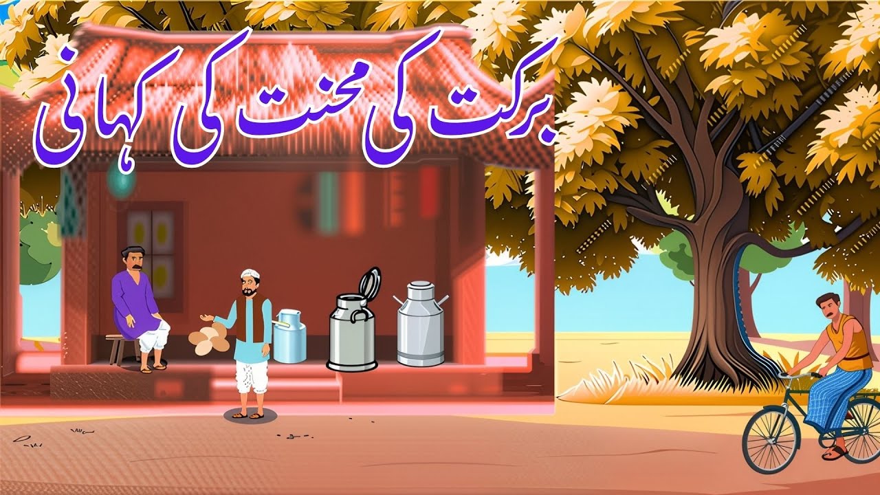 برکت کی محنت کی کہانی | hindi stories | moral stories | fairy tales | urdu stories